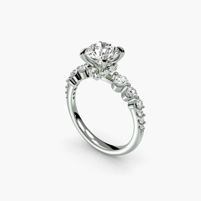 A lab diamond engagement ring from the Maison Facelis Design Studio